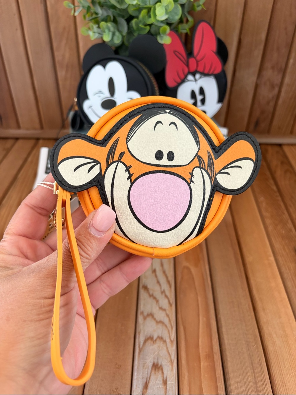 Disney Mickey Mouse Minnie Tigger Coin Purse, Wristlet Pouch NWT Primark - Picture 8 of 11
